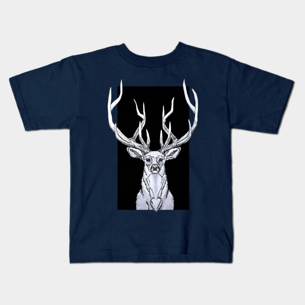 King of the forest Kids T-Shirt by WTW